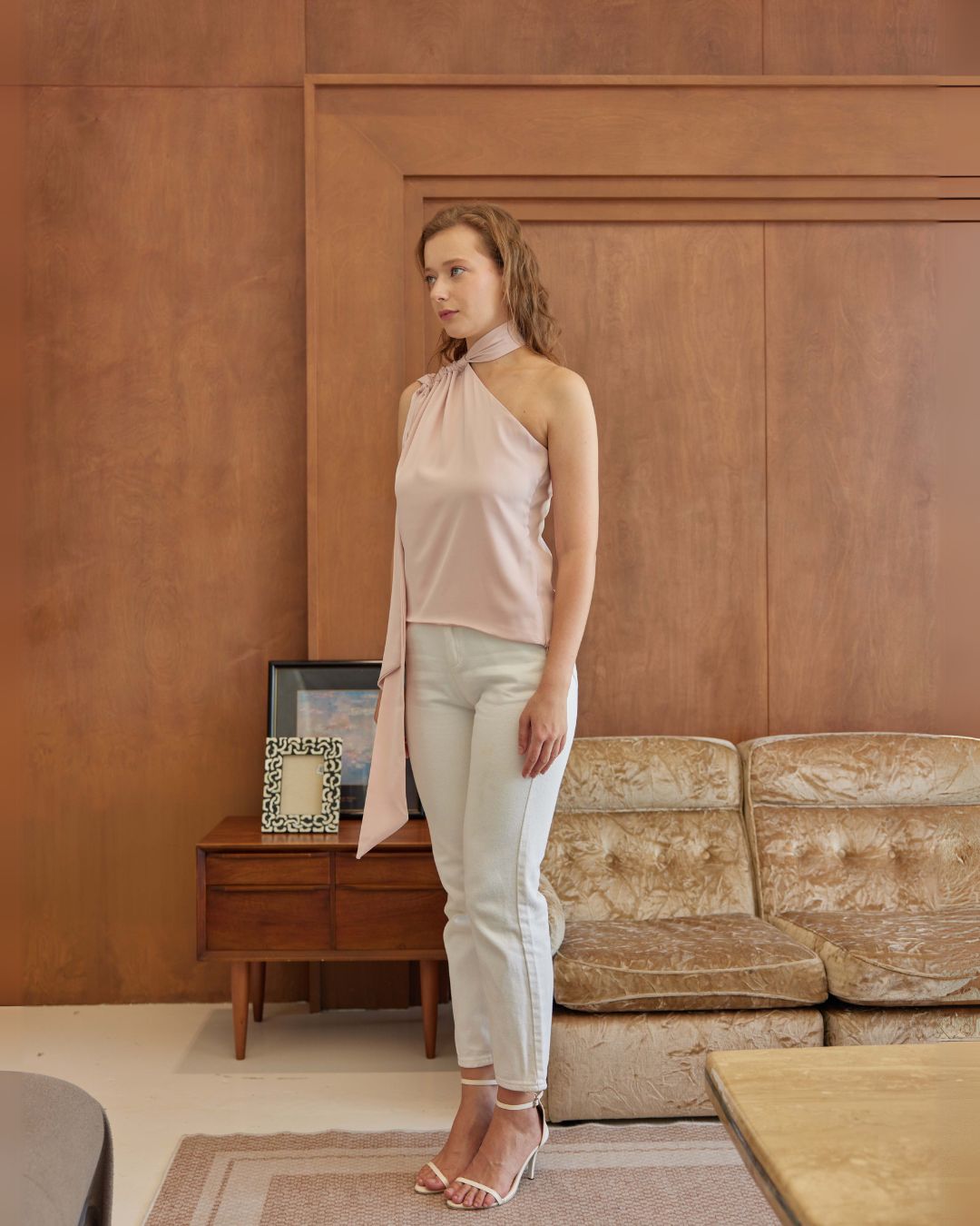 Athena Top | Blush Pink